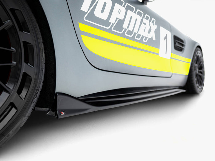 Mercedes-AMG GT C C190 Facelift Side Skirts Diffusers - Maxton Design