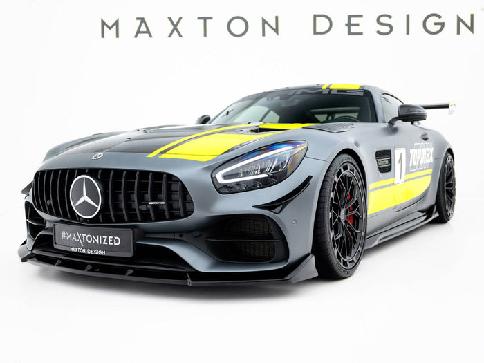 Mercedes-AMG GT C C190 Facelift Front Splitter - Maxton Design