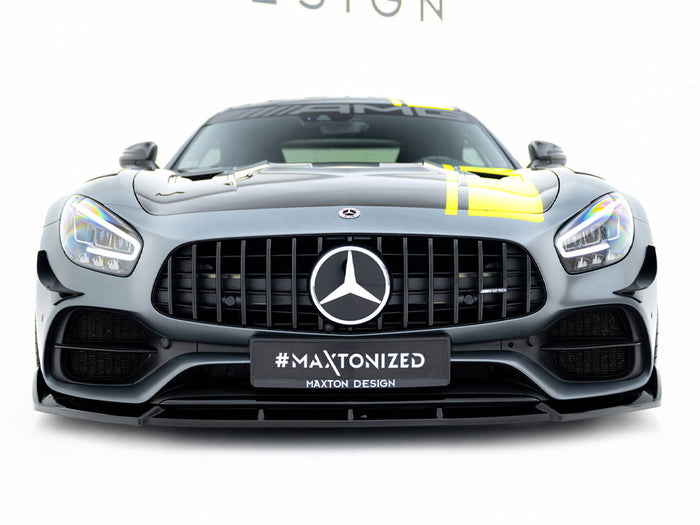 Mercedes-AMG GT C C190 Facelift Front Splitter - Maxton Design