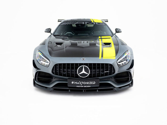Mercedes-AMG GT C C190 Facelift Front Splitter - Maxton Design