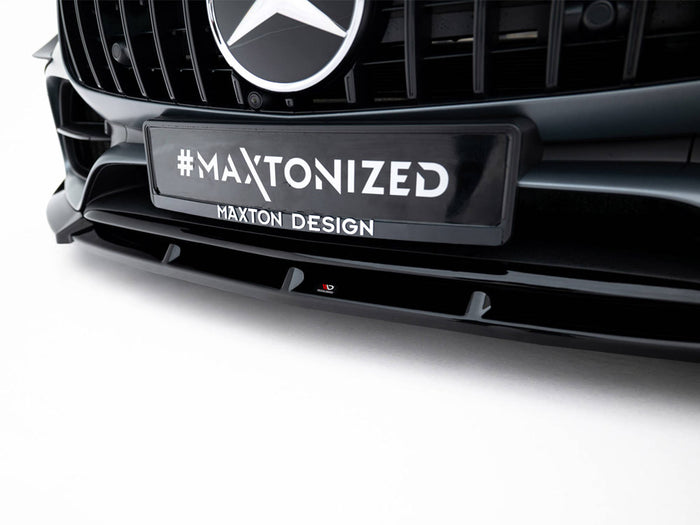 Mercedes-AMG GT C C190 Facelift Front Splitter - Maxton Design