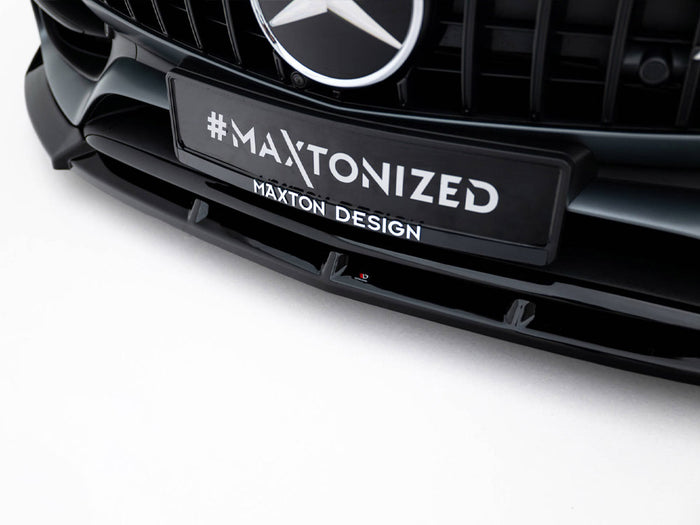 Mercedes-AMG GT C C190 Facelift Front Splitter - Maxton Design