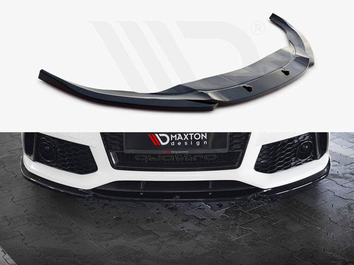 Audi RS7 C7 Front Splitter V.3 - Maxton Design