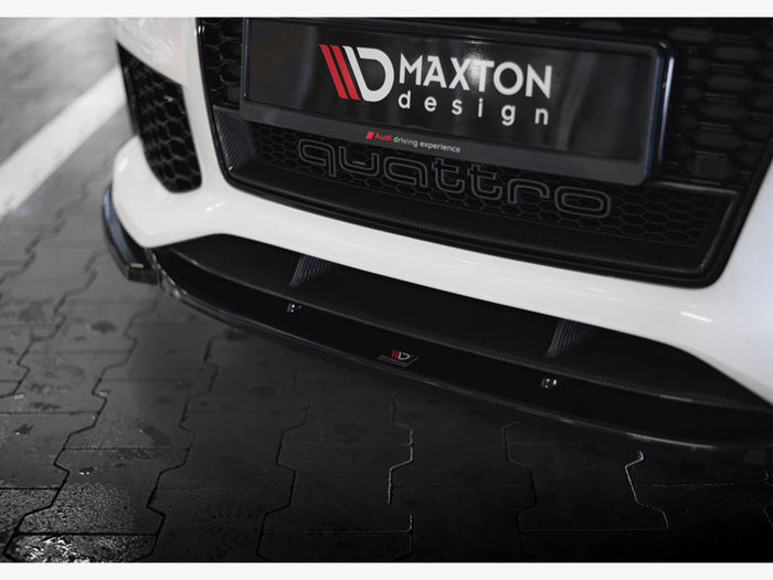 Audi RS7 C7 Front Splitter V.3 - Maxton Design