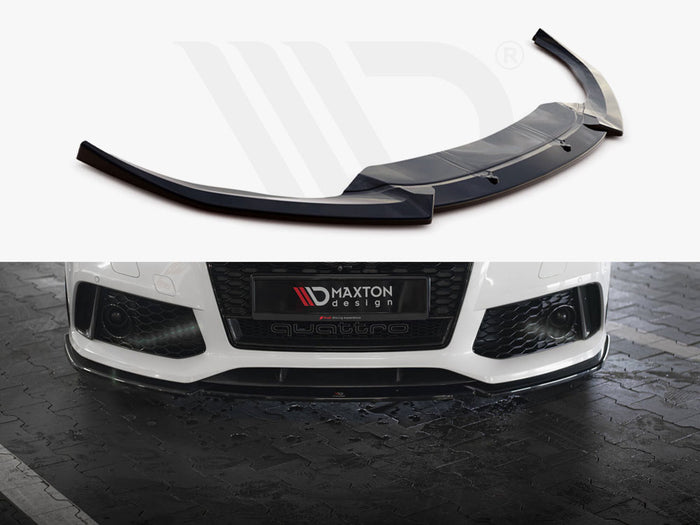 Audi RS7 C7 Front Splitter V.4 - Maxton Design