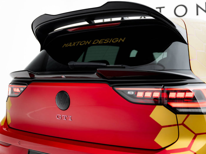 Volkswagen Golf GTI / GTI Clubsport / R / R-Line / GTE / GTD Mk8 / Mk8 Facelift Lower Spoiler CAP 3D - Maxton Design