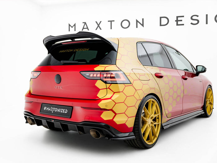 Volkswagen Golf GTI Clubsport Mk8 Facelift Rear Side Splitters V.4 - Maxton Design