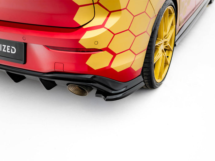 Volkswagen Golf GTI Clubsport Mk8 Facelift Rear Side Splitters V.4 - Maxton Design