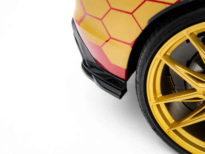 Volkswagen Golf GTI Clubsport Mk8 Facelift Rear Side Splitters V.3 - Maxton Design