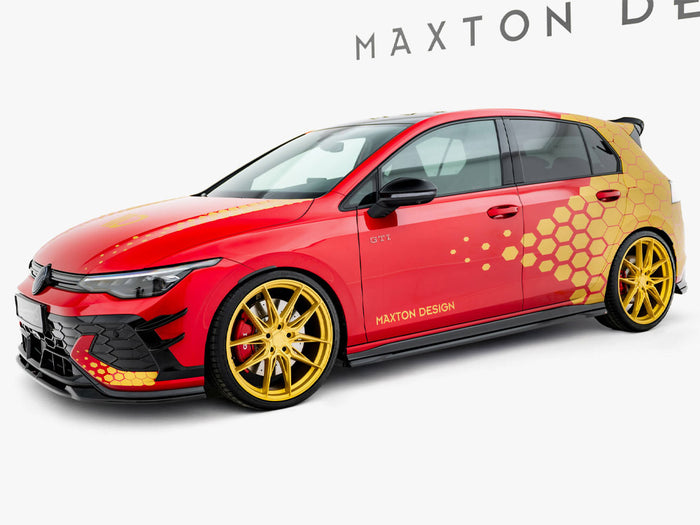 Volkswagen Golf GTI Clubsport Mk8 Facelift Side Skirts Diffusers V.1 - Maxton Design
