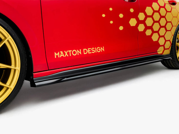 Volkswagen Golf GTI Clubsport Mk8 Facelift Side Skirts Diffusers V.1 - Maxton Design