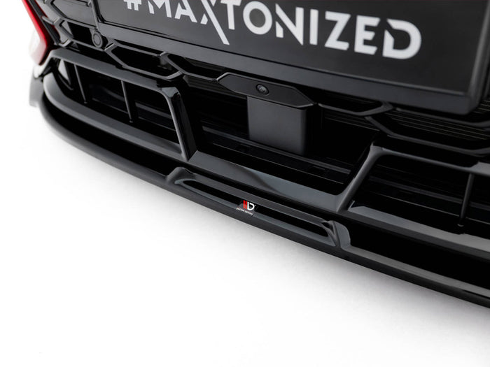Volkswagen Golf GTI Clubsport Mk8 Facelift Front Splitter V.3 - Maxton Design