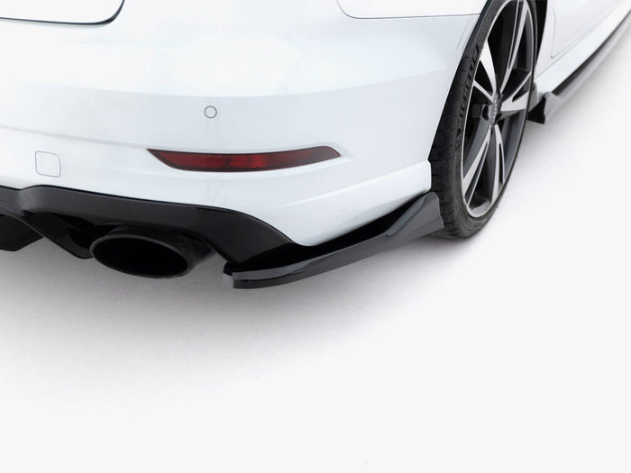 Audi RS3 Sedan 8V Facelift Rear Side Splitters V.5 - Maxton Design