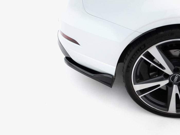 Audi RS3 Sedan 8V Facelift Rear Side Splitters V.5 - Maxton Design