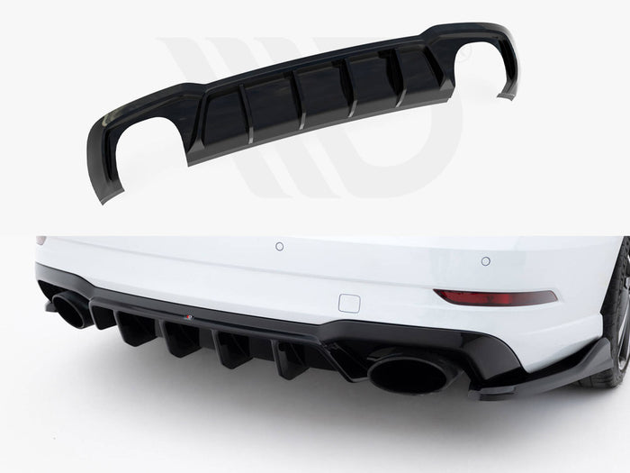 Audi RS3 Sedan 8V Facelift Rear Valance V.2 - Maxton Design