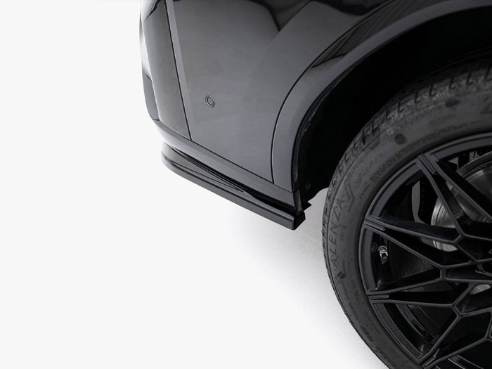 BMW X4 M-Pack G02 Facelift Rear Splitter (Vertical Bars) V.2 - Maxton Design
