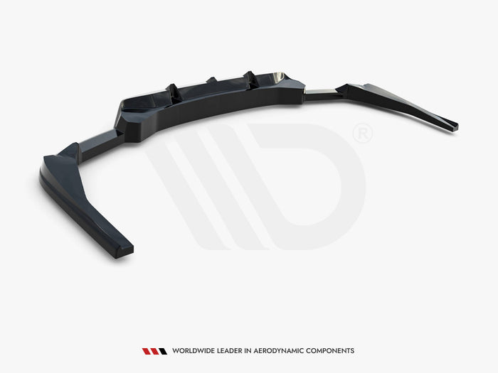 BMW X4 M-Pack G02 Facelift Rear Splitter (Vertical Bars) V.2 - Maxton Design