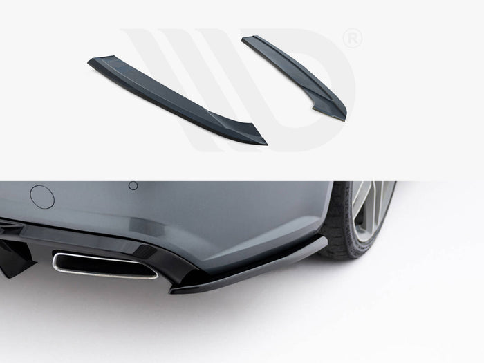 Audi S6 / A6 S-Line / A6 C7 Facelift Rear Side Splitters V.3 - Maxton Design