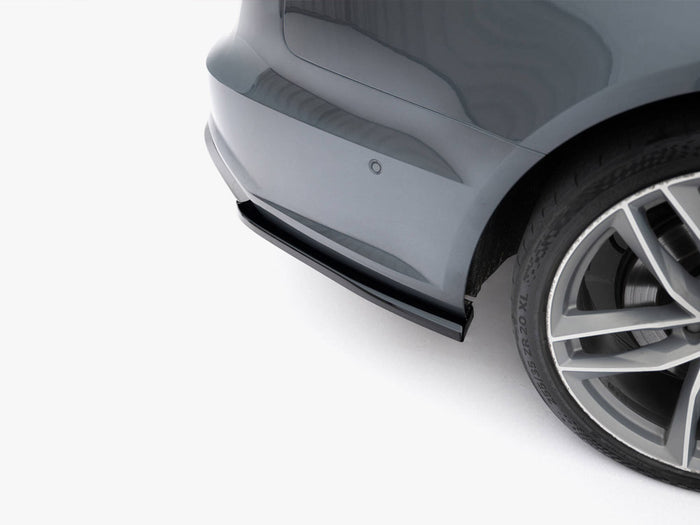 Audi S6 / A6 S-Line / A6 C7 Facelift Rear Side Splitters V.3 - Maxton Design