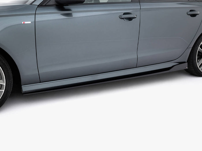 Audi A6 / A6 C7 S-Line / S6 C7 Facelift Side Skirts Diffusers V.2 - Maxton Design