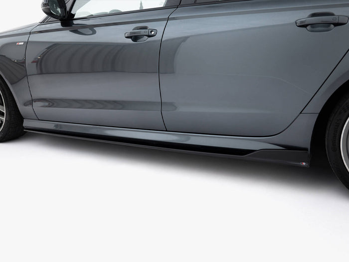 Audi A6 / A6 C7 S-Line / S6 C7 Facelift Side Skirts Diffusers V.2 - Maxton Design