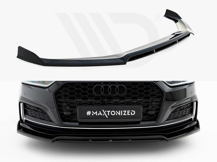 Audi S5 / A5 S-Line Coupe / Sportback F5 Front Splitter - Maxton Design