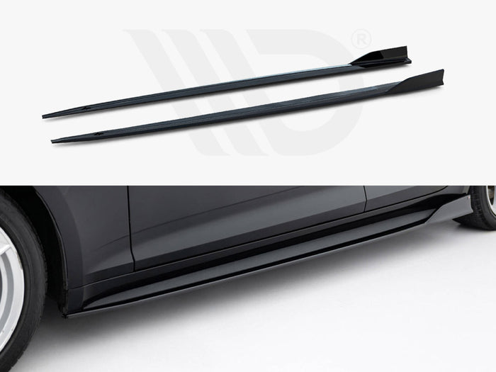 Audi S5 / A5 S-Line Sportback F5 Side Skirts Diffusers - Maxton Design