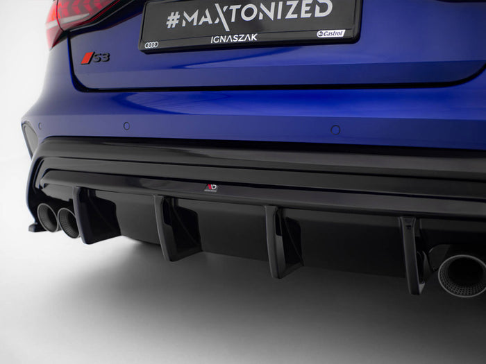 Audi S3 Sedan 8Y Facelift Rear Valance - Maxton Design
