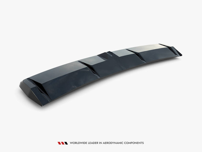 Hyundai Elantra N Mk7 Central Rear Splitter (Vertical Bars) - Maxton Design