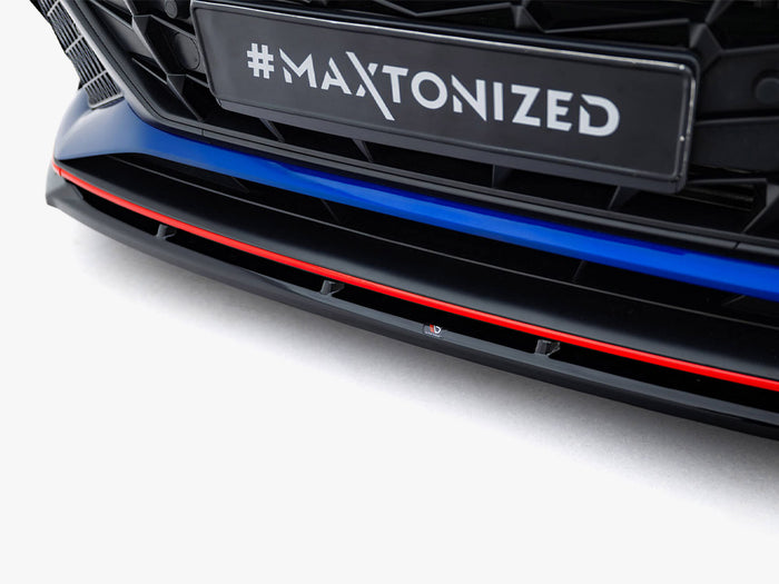 Hyundai Elantra N Mk7 Front Splitter V.2 - Maxton Design