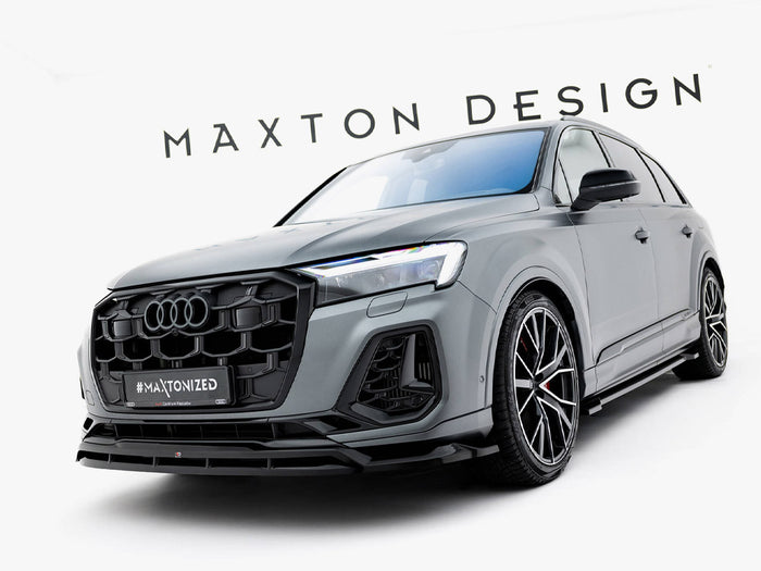Audi Q7 S-Line Mk2 Facelift 2 Front Splitter - Maxton Design