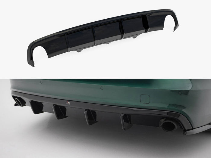 Audi A6 S-Line Avant C7 Rear Valance - Maxton Design