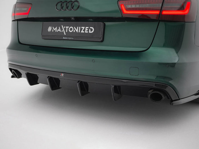 Audi A6 S-Line Avant C7 Rear Valance - Maxton Design