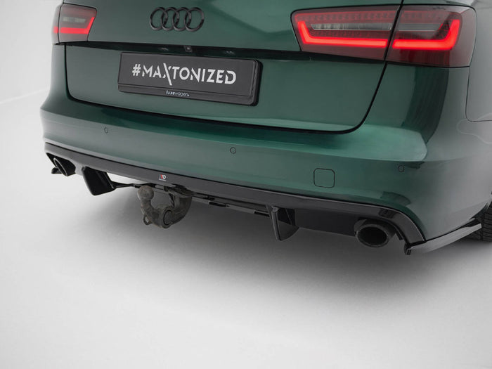 Audi A6 S-Line Avant C7 Rear Valance - Maxton Design