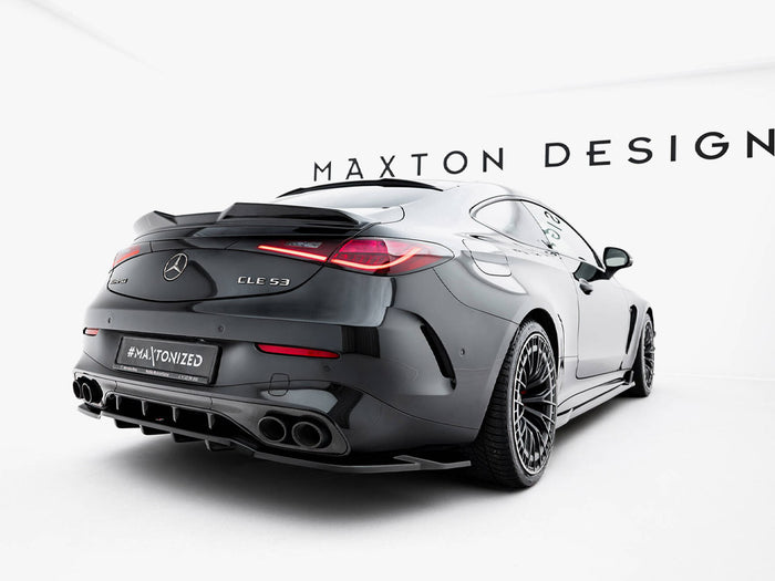 Mercedes-AMG CLE 53 C236 Rear Splitter (Vertical Bars) - Maxton Design