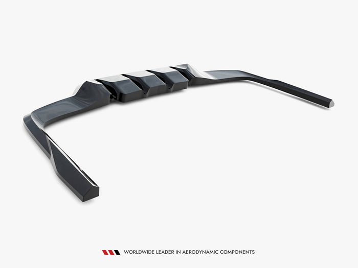 Mercedes-AMG CLE 53 C236 Rear Splitter (Vertical Bars) - Maxton Design