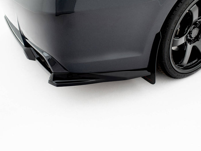 Subaru Impreza WRX STI Mk3 Facelift Rear Splitter (Vertical Bars) - Maxton Design