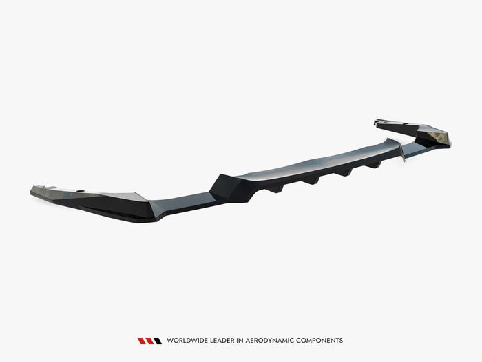 Subaru Impreza WRX STI Mk3 Facelift Rear Splitter (Vertical Bars) - Maxton Design