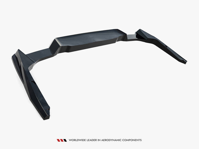 Subaru Impreza WRX STI Mk3 Facelift Rear Splitter (Vertical Bars) - Maxton Design