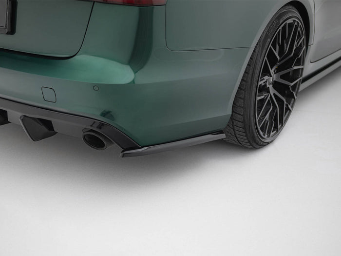 Audi A6 S-Line Avant C7 Rear Side Splitters V.3 - Maxton Design