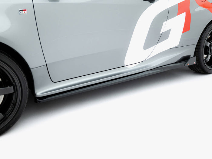 Toyota GR Yaris Mk4 Facelift Side Skirts Diffusers + Flaps - Maxton Design