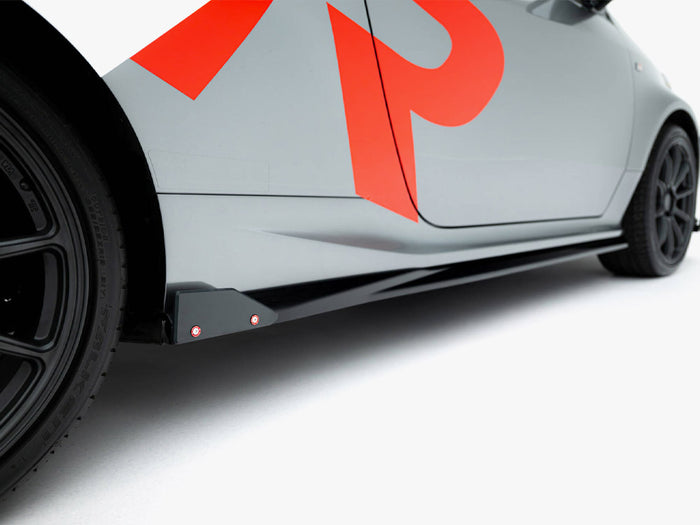 Toyota GR Yaris Mk4 Facelift Side Skirts Diffusers + Flaps - Maxton Design
