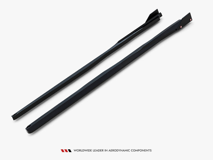 Toyota GR Yaris Mk4 Facelift Side Skirts Diffusers + Flaps - Maxton Design
