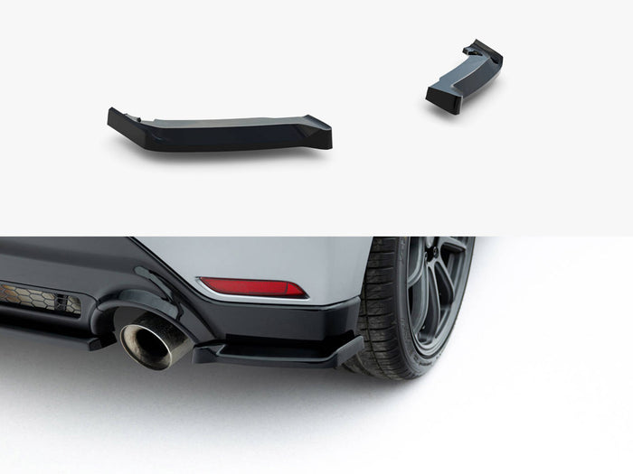 Toyota GR Yaris Mk4 Facelift Rear Side Splitters - Maxton Design
