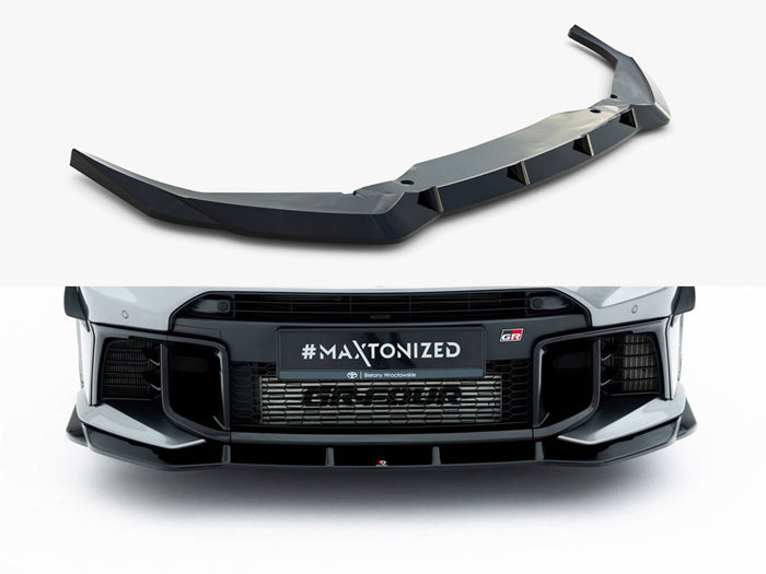 Toyota GR Yaris Mk4 Facelift Front Splitter - Maxton Design