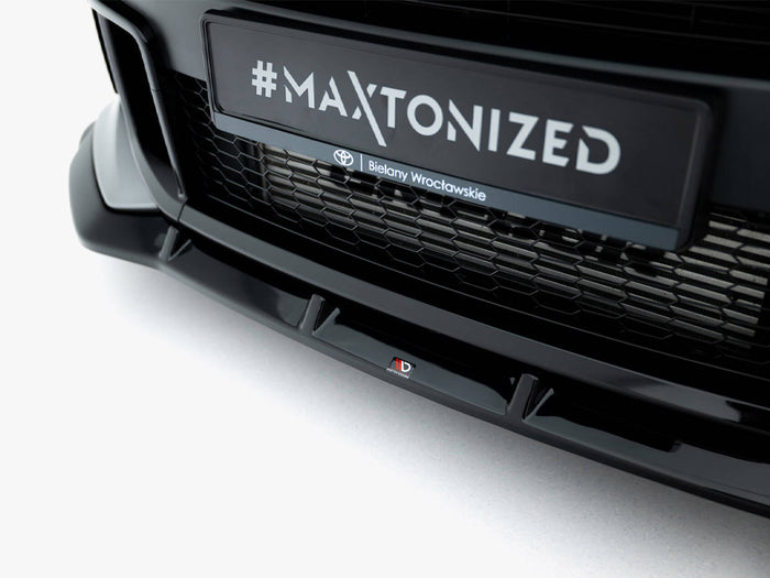 Toyota GR Yaris Mk4 Facelift Front Splitter - Maxton Design