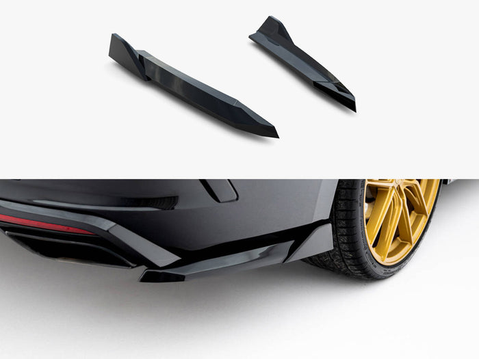 Rear Side Splitters V.6 Skoda Octavia RS Liftback / Estate Mk4 / Mk4 Facelift - Maxton Design