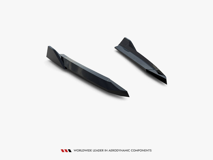 Rear Side Splitters V.6 Skoda Octavia RS Liftback / Estate Mk4 / Mk4 Facelift - Maxton Design