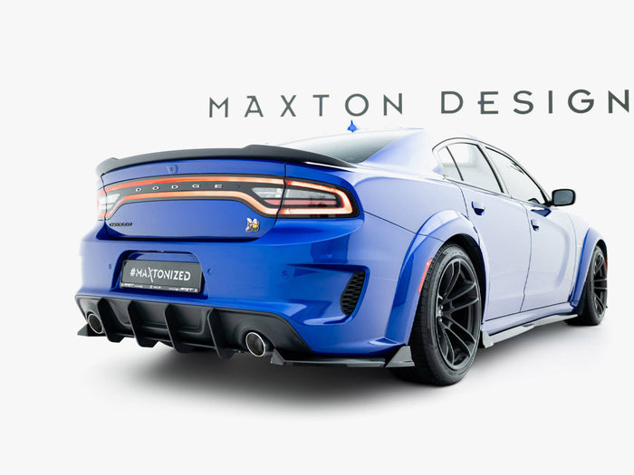 Dodge Charger RT Scat Pack Widebody Mk3 Facelift Rear Side Splitters - Maxton Design