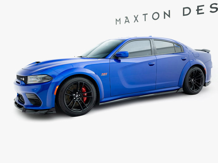 Dodge Charger RT Scat Pack Widebody Mk3 Facelift Side Skirts Diffusers - Maxton Design